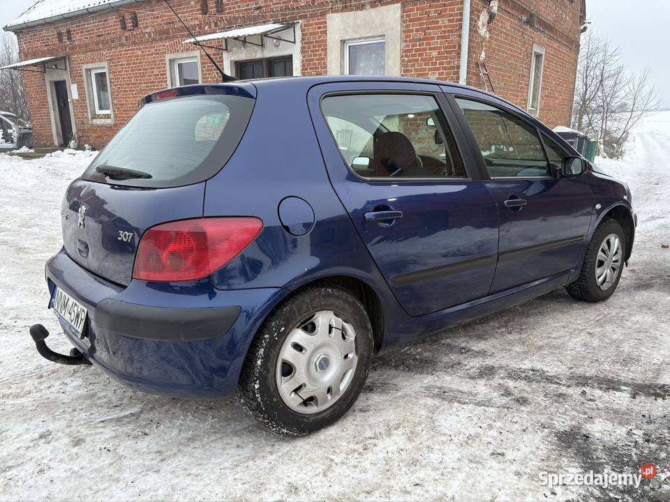 Peugeot 307 1616v zadbany Nowe Miasto Lubawskie sprzedam
