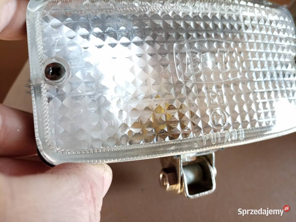 Lampa cofanie fiat polonez PRL Stalowa Wola