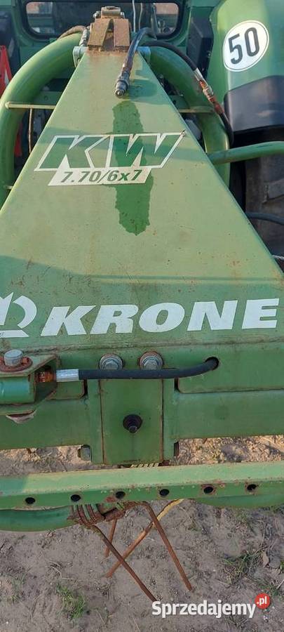 Przetrząsarka przetrząsacz do siana Krone KW