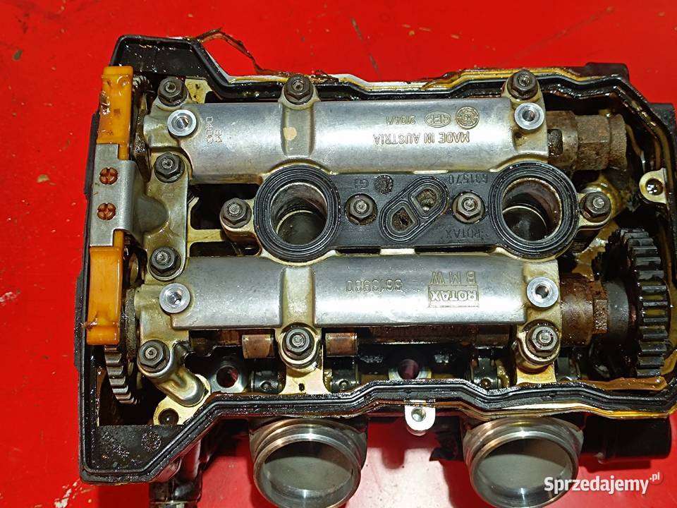 BMW GS650 GS 650 800 0812 głowica zawory dekiel Cylindry, głowice, pierścienie