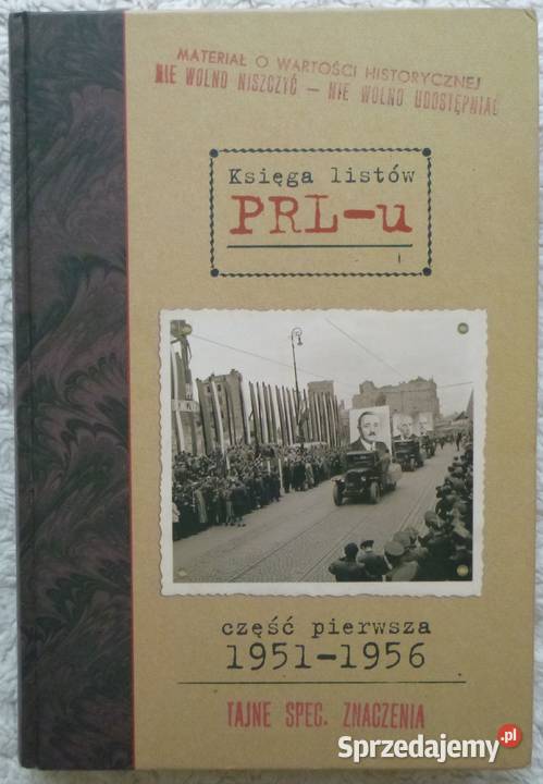 Księga listów PRLu cz 13 Warszawa sprzedam