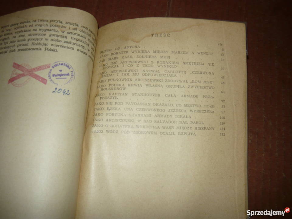 Przygody Krzysztofa Arciszewskiego Rok wydania 1957 małopolskie