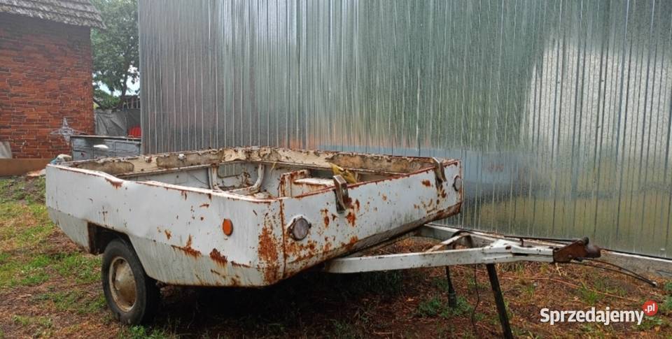 Przyczepka zarejestrowana namiotowa kempingowa Świerczów