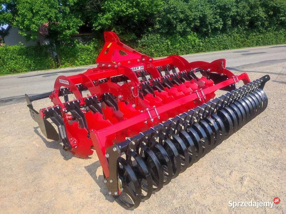 Brona talerzowa 30m wał daszkowy TIGER II Brony Nysa