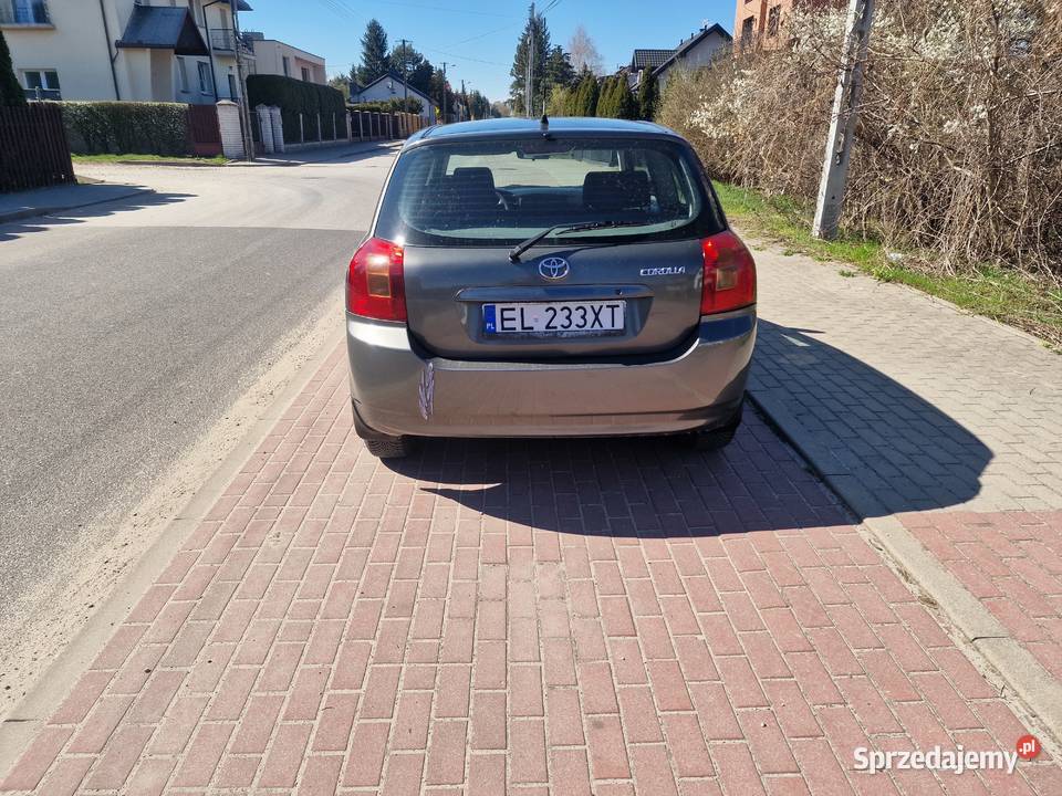 Toyota Corolla 16 16v nieuszkodzony łódzkie Zgierz