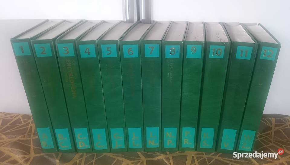 Popularna Encyklopedia Powszechna 12 tomów mazowieckie