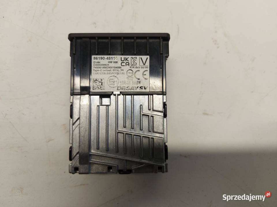 LEXUS RX500H V 5 2023 GNIAZDO USB 8619048110