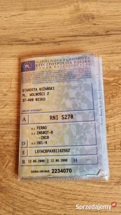 Skuter Ferro 50 4t zarejestrowany OC do 0627 50cm3 Rudnik nad Sanem