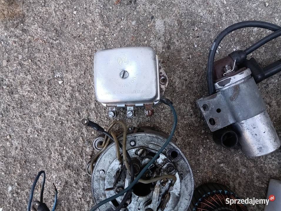 Zapłon oryginalny Jawa 350 6v sprawny Rytel