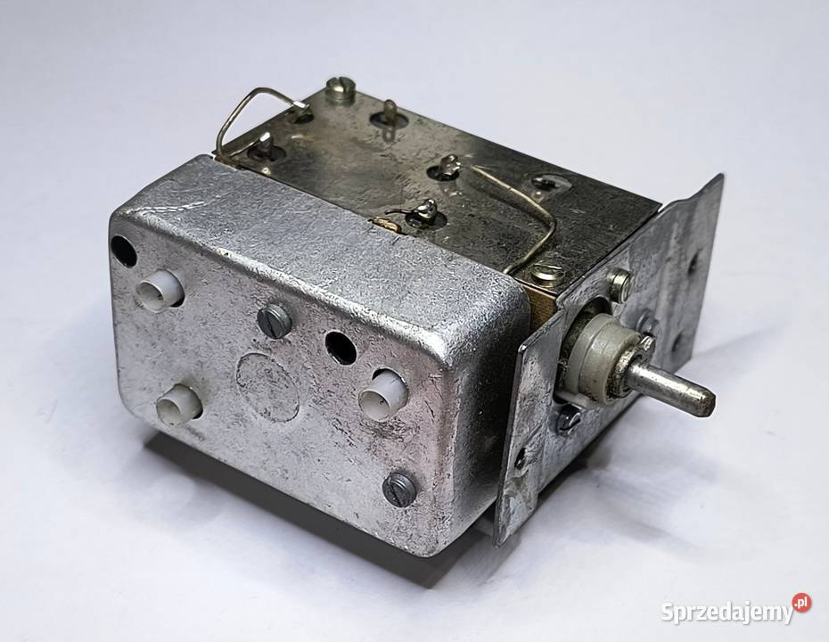 Głowica radioodbiornika Unitra z kondensatorem Gdańsk