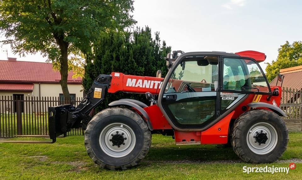 Ładowarka teleskopowa Manitou MLT 735120 LSU łódzkie Bełchatów sprzedam
