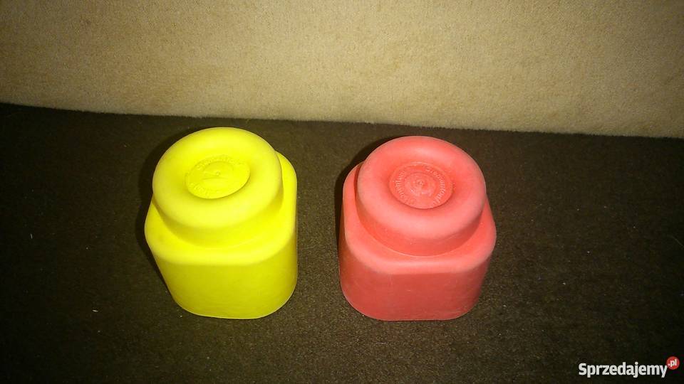 klocki gumowe 2 sztuki Poznań sprzedam