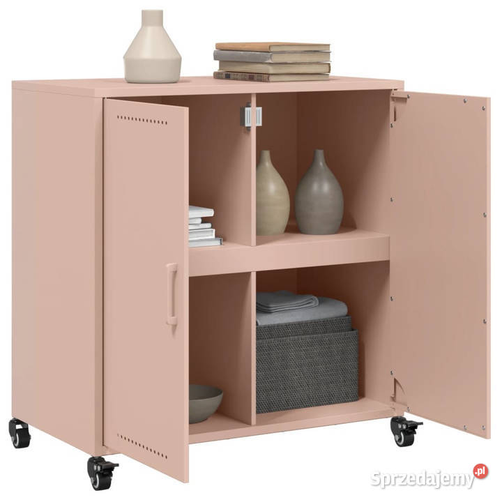Szafka różowa 685x39x72 stal WM846657 mazowieckie Warszawa