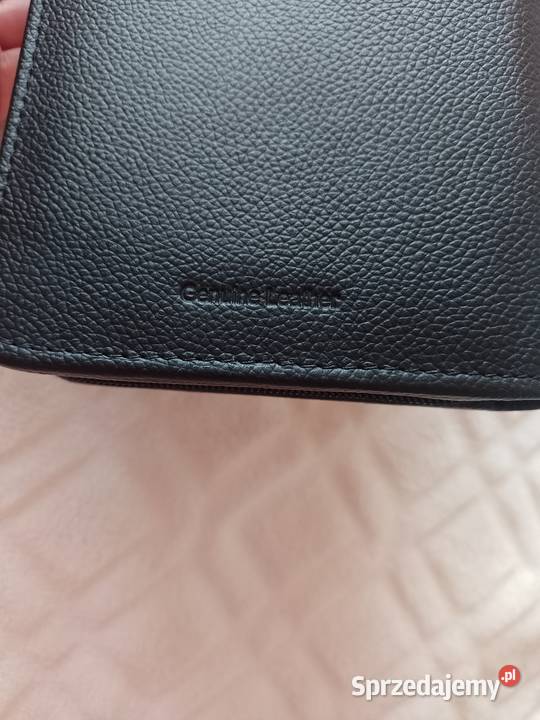 Genuine LeatherDuży skórzany Portfel na karty z Dla kobiet małopolskie Kraków