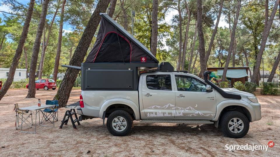 Zabudowa camperowa na pickupa Hilux o wym wew Opole