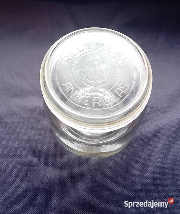 Słoik Wecka Rillenglas Ankerglas Pojemność 1 L