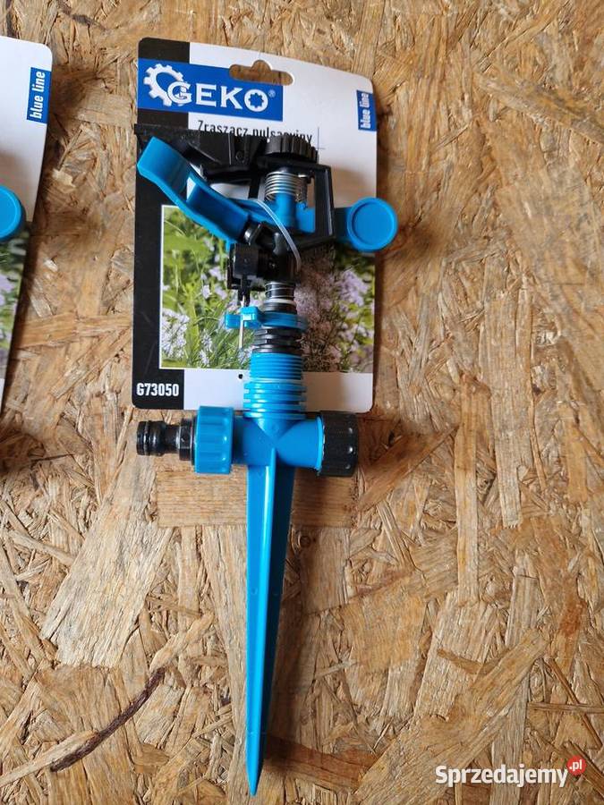 Zraszacz pulsacyjny plastyk BLUE LINE Geko