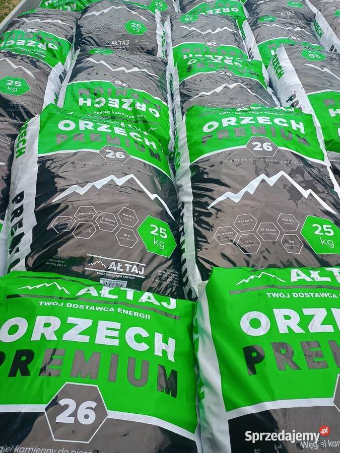 GROSZEK ULTRA WĘGIEL WORKOWANY ORZECH PELLET Bodzentyn