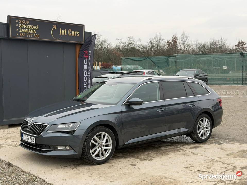 Skoda Superb 16 Diesel 2016r DSG Xenon Led Hak nieuszkodzony Wrocław