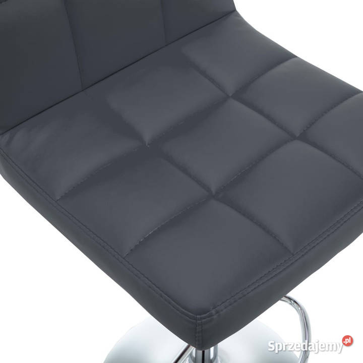 Stołki barowe 2 szare sztuczna skóra WM323638 Warszawa sprzedam