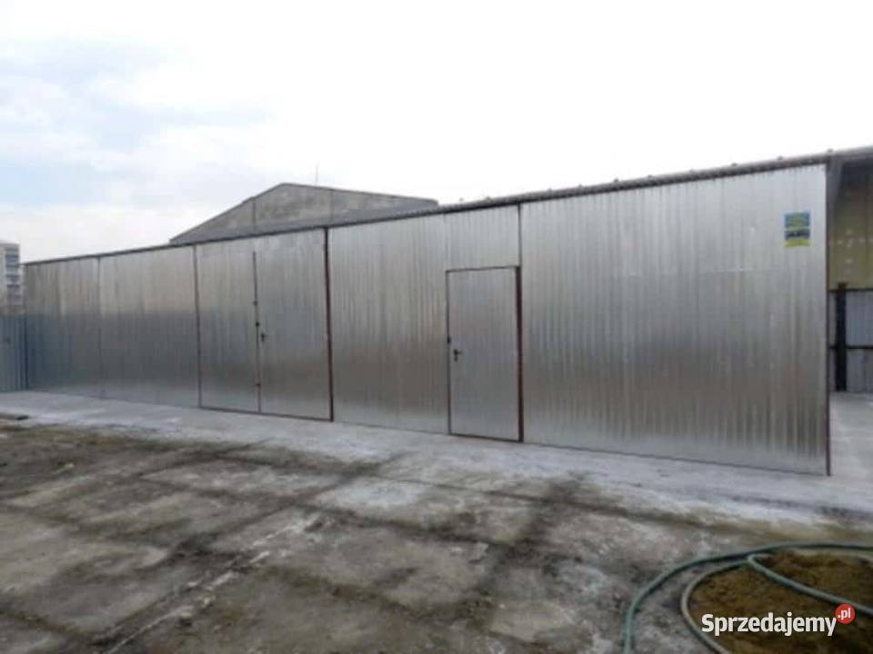 Blaszana hala 156 m ocynkowana Kraków