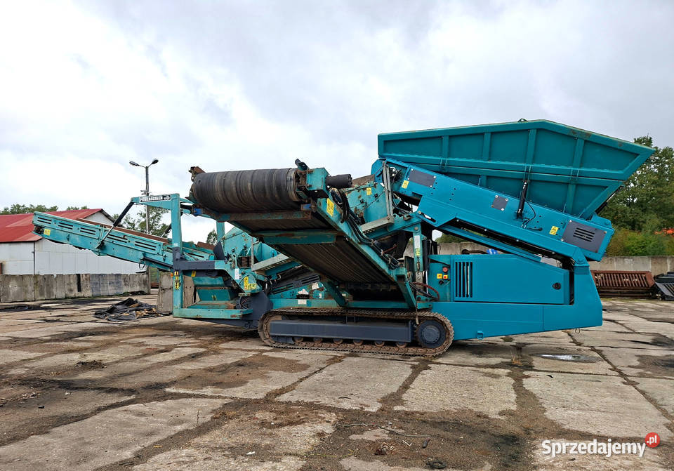Przesiewacz Powerscreen Warrior 1400 Zator