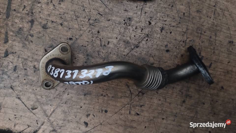 VW SEAT SKODA 19TDI rura EGR 038131521J osobowe Recyrkulacja spalin EGR Recyrkulacja spalin EGR Kielce