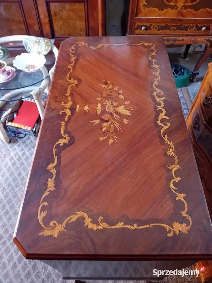 Komoda ludwikowska intarsjowana Komody