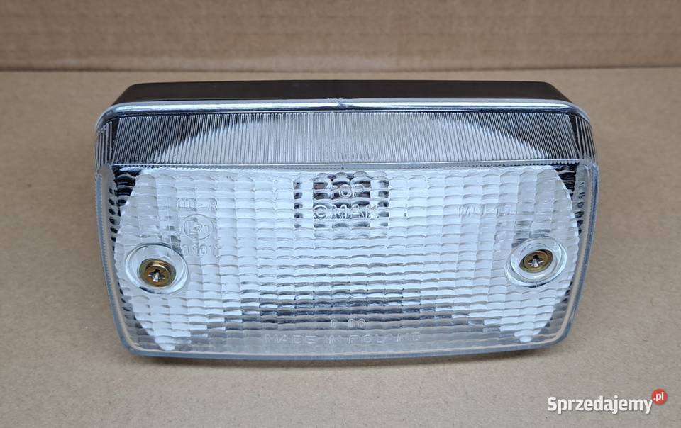 LAMPA COFANIA BIAŁA 140X45 FIAT 126P POLCAR Mielęcin