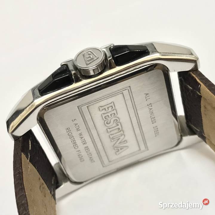 FESTINA F16363 Chronograph Zegarek męski KWADRAT Męskie Warszawa