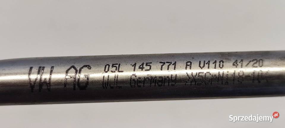 VW TIGUAN II RURA PRZEWÓD OLEJU TURBINY