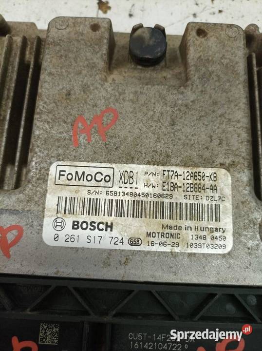 STEROWNIK SILNIKA 0261S17724 FT7A12A650KB 10 B