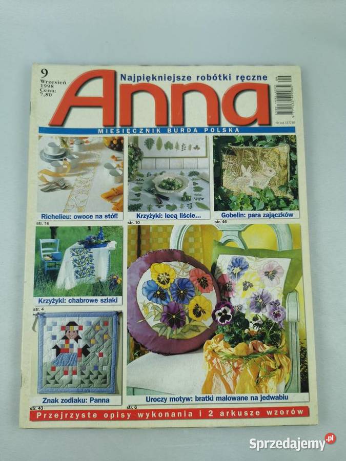 Czasopisma Anna Wiśniowa