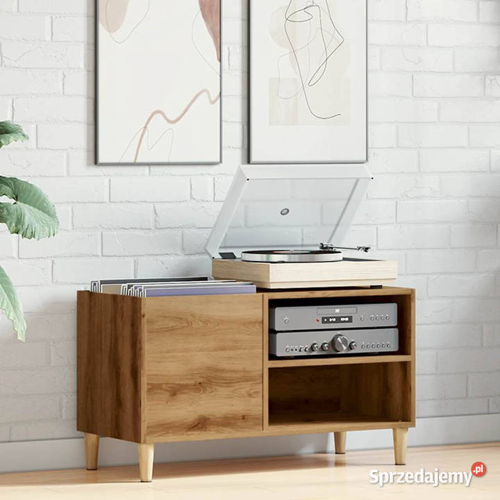 Szafka na płyty dąb artisan 845x38x48 WM857164 Warszawa