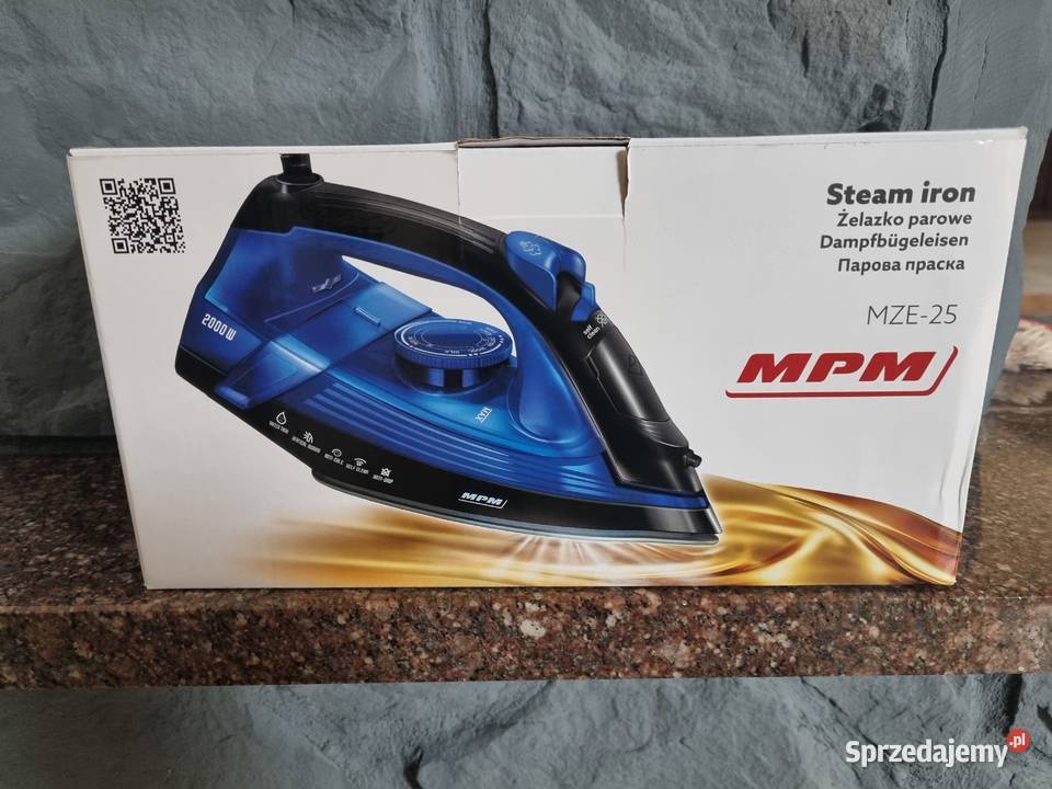Żelazko parowe z nieprzywierającą powłoką MPM Lublin