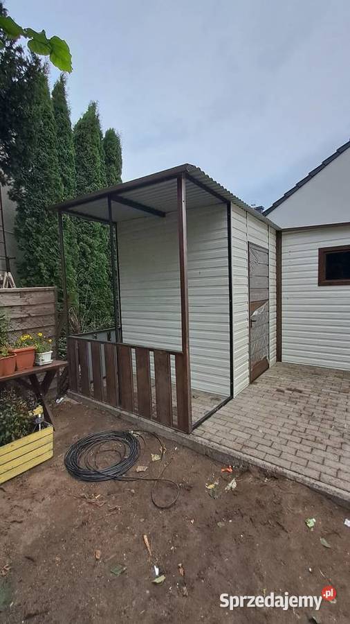 Garaż Blaszany Schowek Narzędziowy Magazyn Łuków