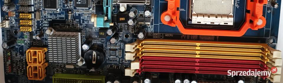 GIGABYTE GAMA69GS3H DDR2 800  małopolskie sprzedam