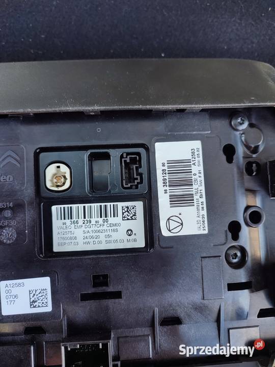 Citroen C3 iii 2023 radio Rok produkcji 2023 Jasło