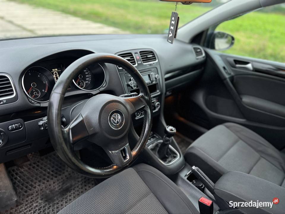 Volkswagen Golf 2009 diesel automatyczne czarny śląskie Bielsko-Biała