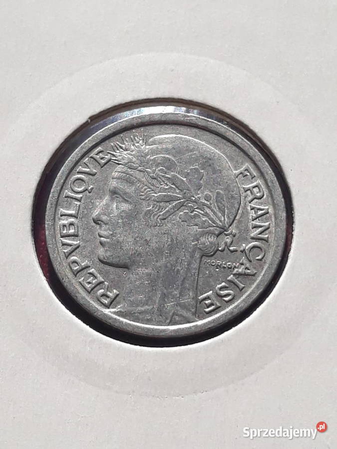 1 Frank Francja 1945 r Konin