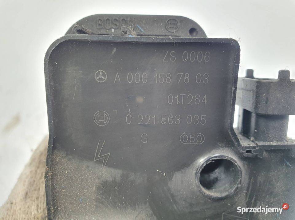 CEWKA ZAPŁONOWA MERCEDES SL500 R230 A0001587803 Pozostałe Lipno