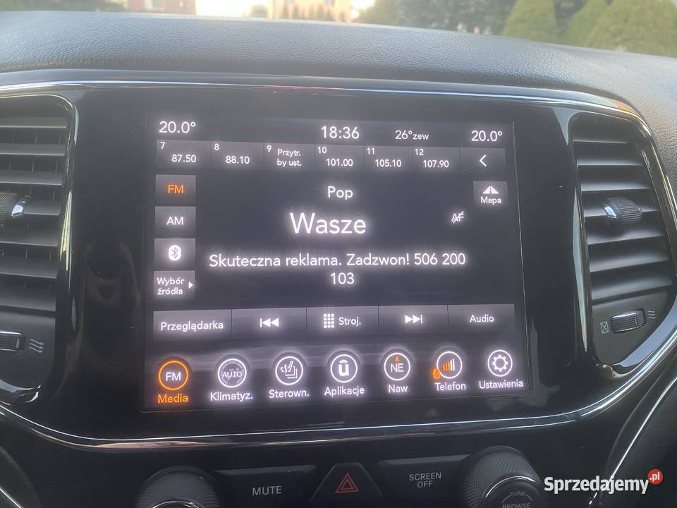 Jeep Grand Cherooke Limited ABS wielkopolskie Gniezno