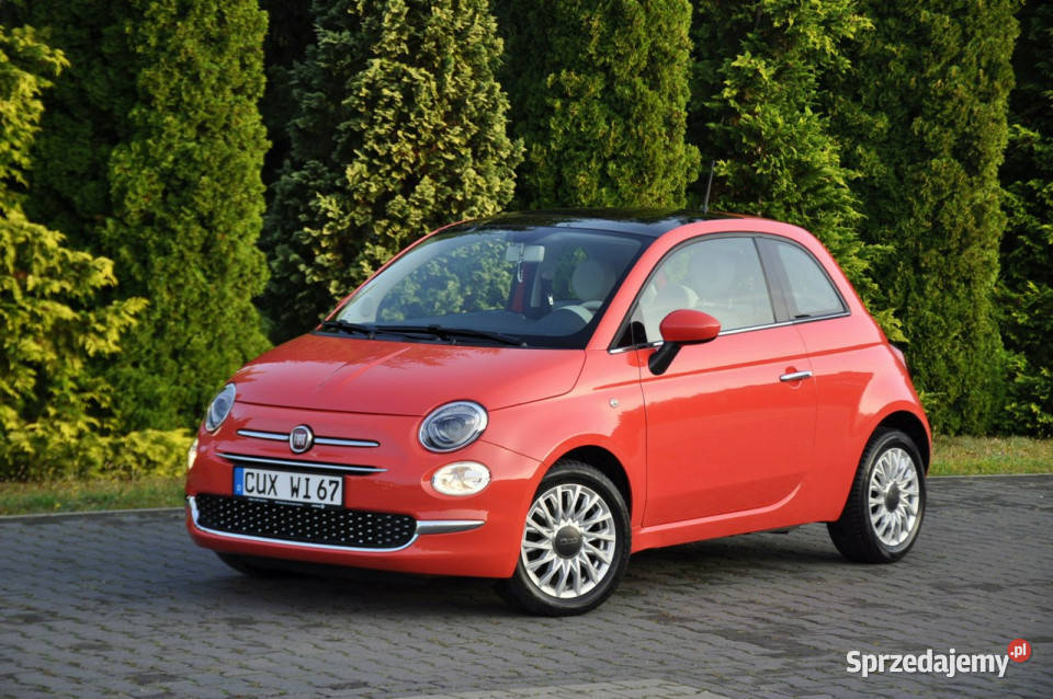 Fiat 500 12i69Liftmy CarLedPanoramaParktronikI wielofunkcyjna kierownica Ostrów Mazowiecka sprzedam