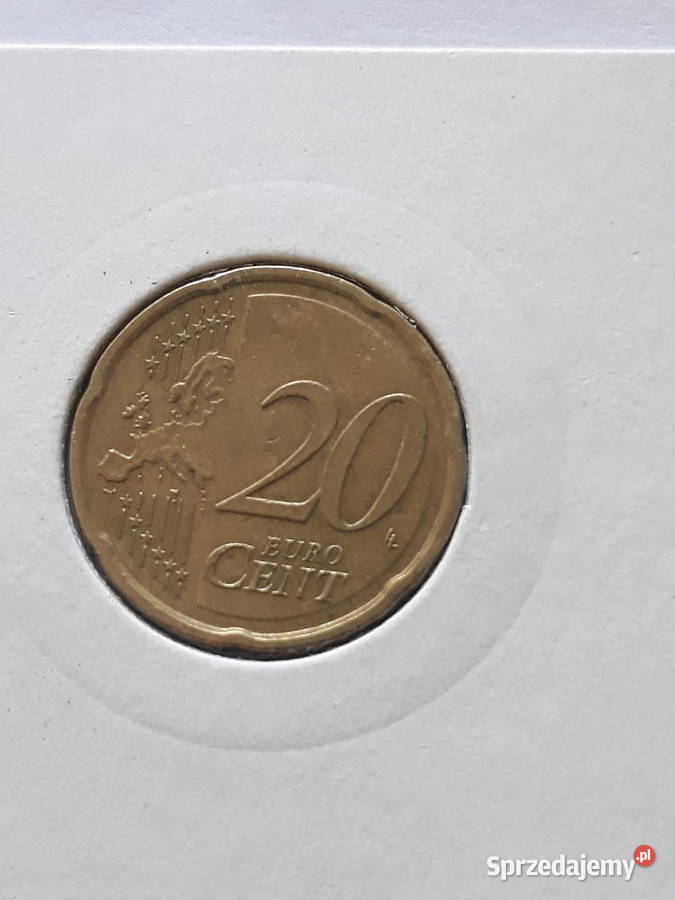 20 Eurocentów Łotwa 2014 r wielkopolskie Konin