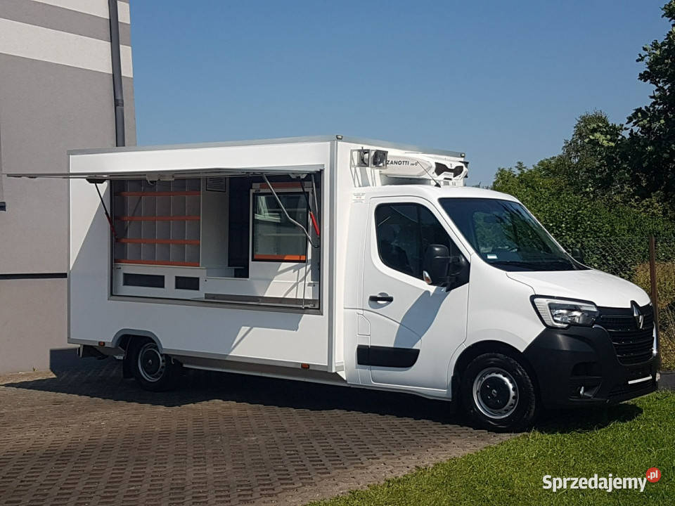 Renault Master SKLEP BAR FOODTRUCK KONTENER biały