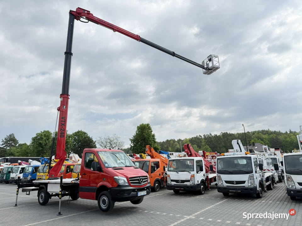 Mercedes Sprinter Zwyżka Podnośnik Koszowy Widełki