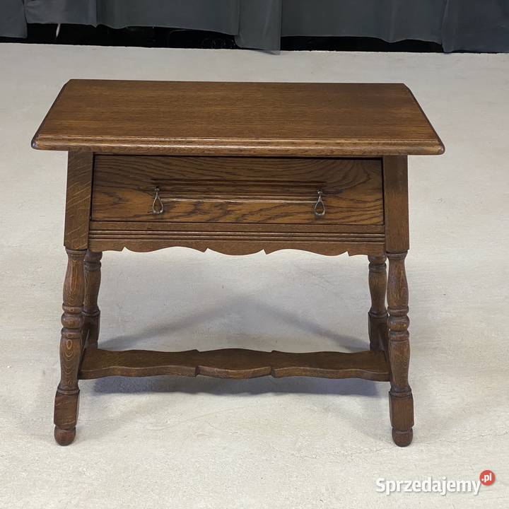 Stylowa debowa szafka komoda z szufladą Meble