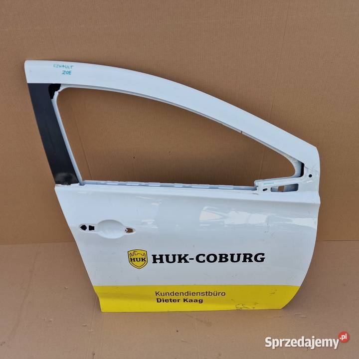 RENAULT ZOE DRZWI PRAWY PRZÓD PRAWE PRZEDNIE Bieleń