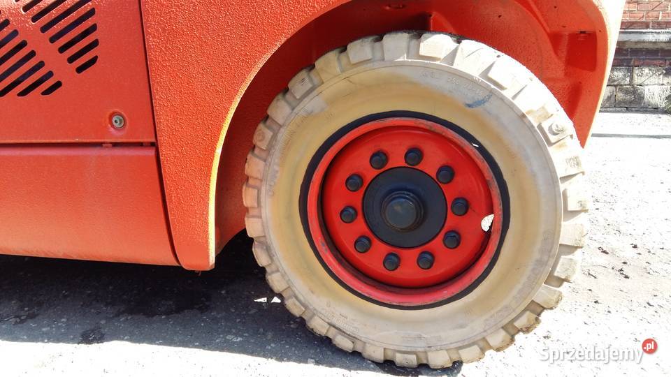Wózek widłowy Linde 4t H40 model 394 Gaz