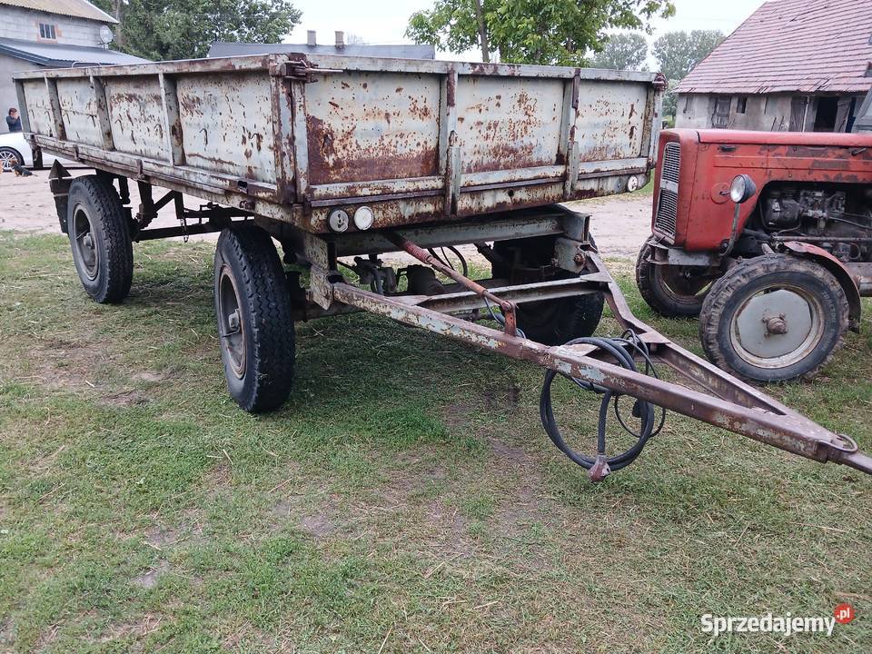 Przyczepa d46 sztywna w oryginale Ifa